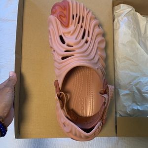 New Crocs Pollex Clog X Salehe Bembury Pale Blush